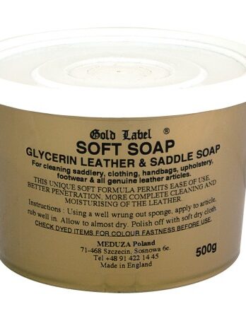 Gold Label Saddle Soap mydło do siodeł 500g