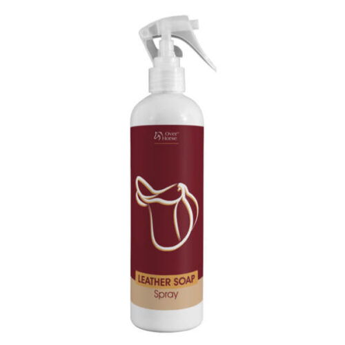 Leather Soap Spray Over Horse