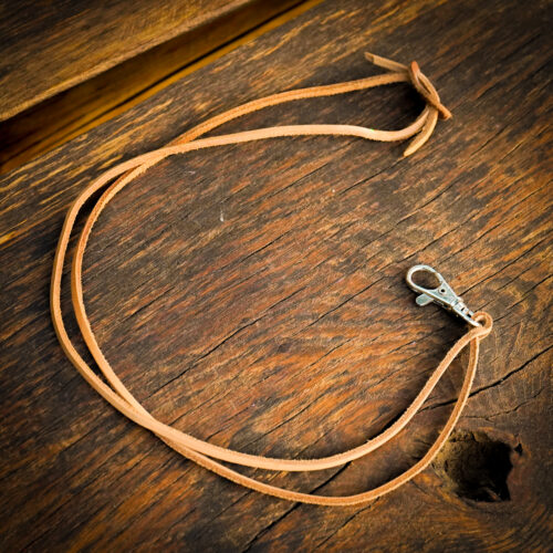 smycz do gwizdka – jasny rzemień
