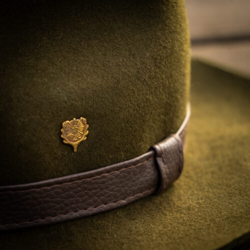 Przypinka do kapelusza myśliwskiego – Polski Związek Łowiecki