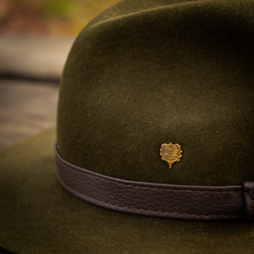 Przypinka do kapelusza myśliwskiego – Polski Związek Łowiecki