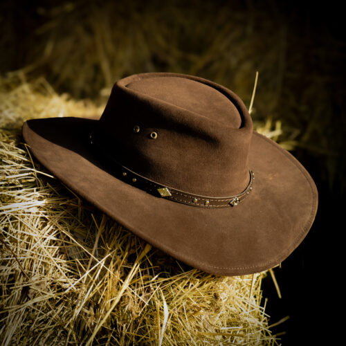 Skórzany kowbojski kapelusz Indianapolis